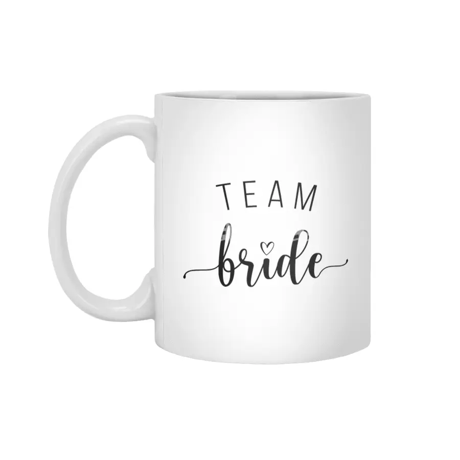 Team bride Beyaz Kupa