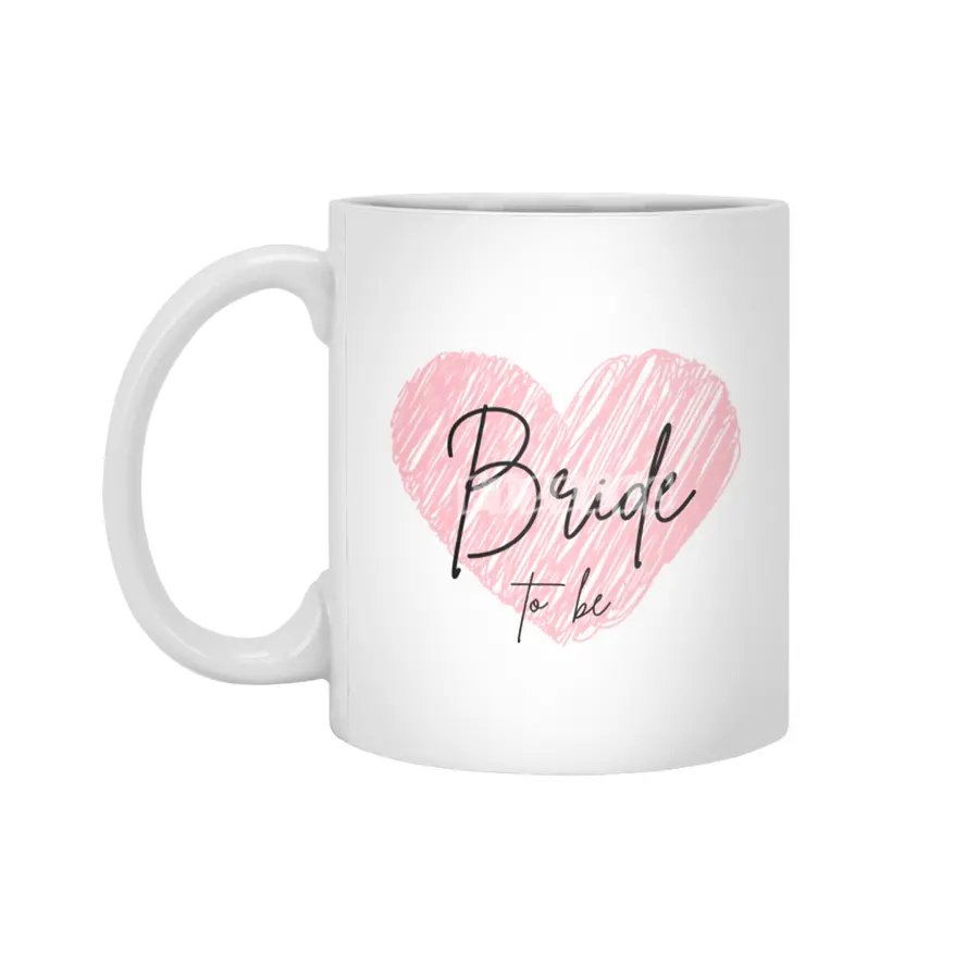 Bride tshirt, bride tribe bride squad maid of honour Beyaz Kupa
