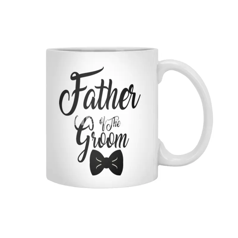 Father of the Groom Beyaz Kupa
