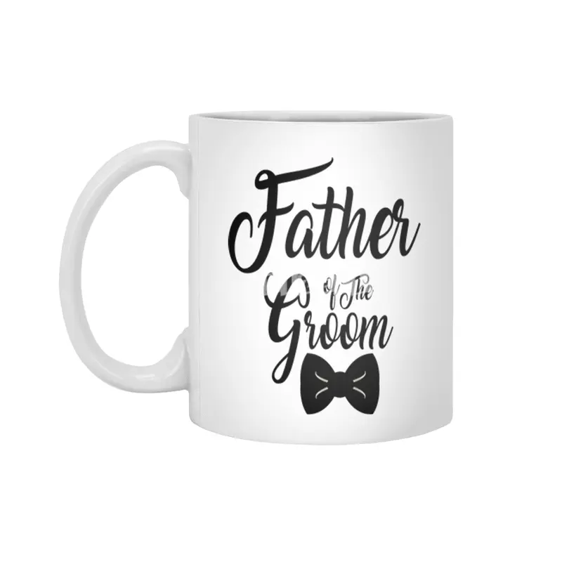 Father of the Groom Beyaz Kupa
