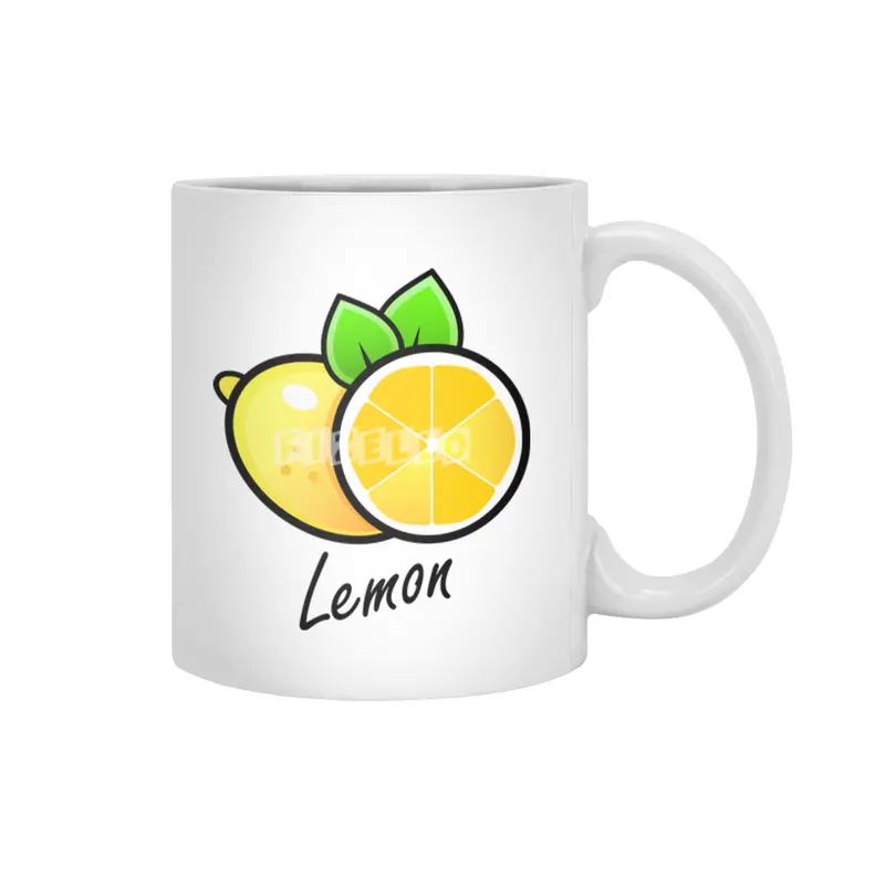 citrus Vector stock illustration Beyaz Kupa