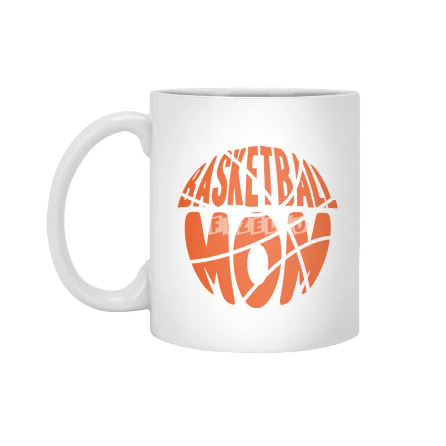 Basketball Mom Beyaz Kupa