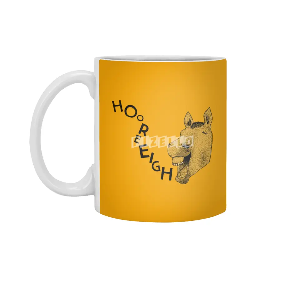 Hooray Horse Beyaz Kupa