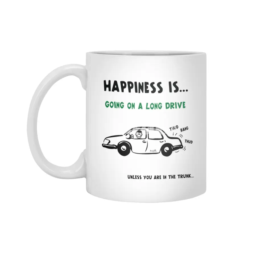 Happiness is going on a long drive... Beyaz Kupa