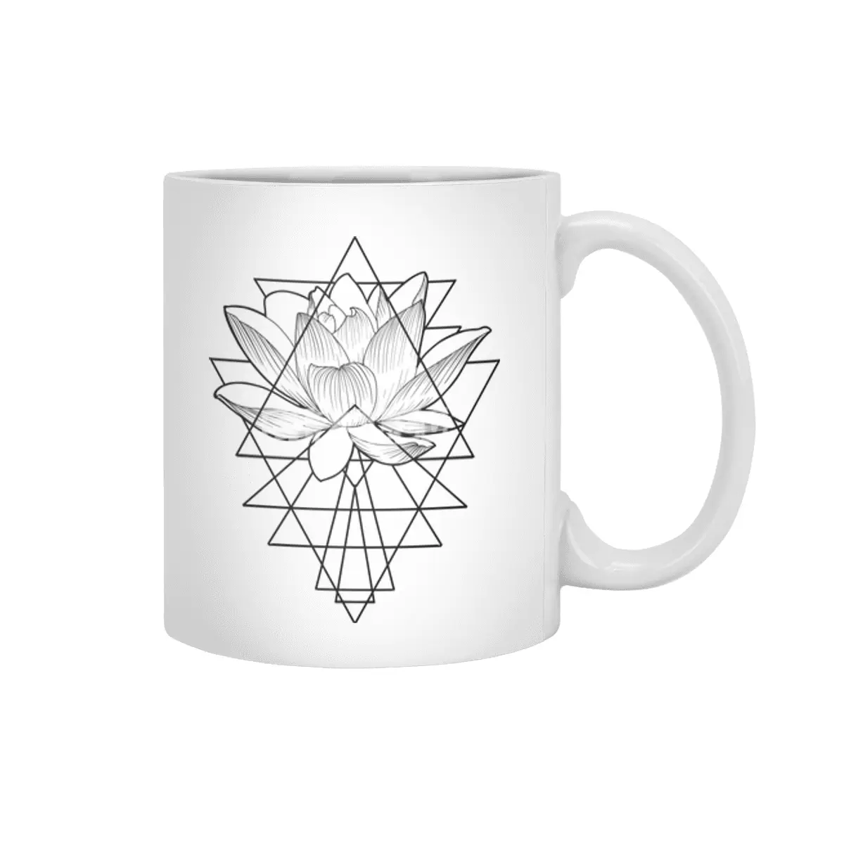 Lovely Lotus Beyaz Kupa
