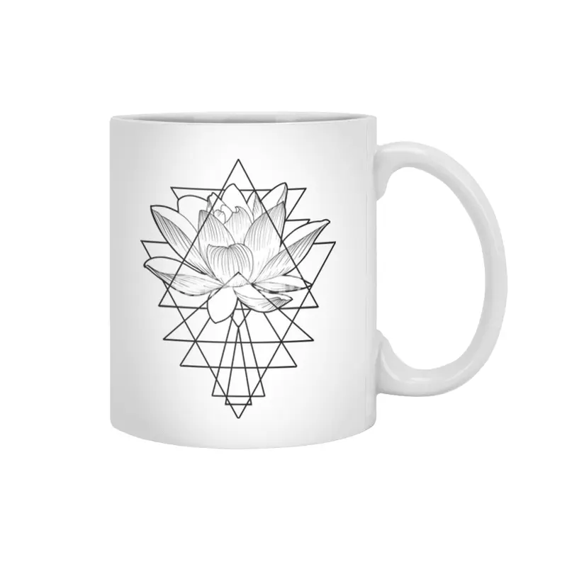 Lovely Lotus Beyaz Kupa