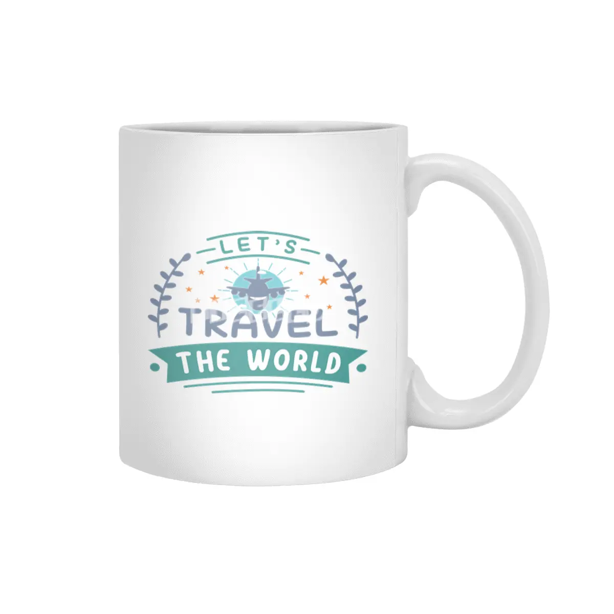 Lovely Travel Beyaz Kupa