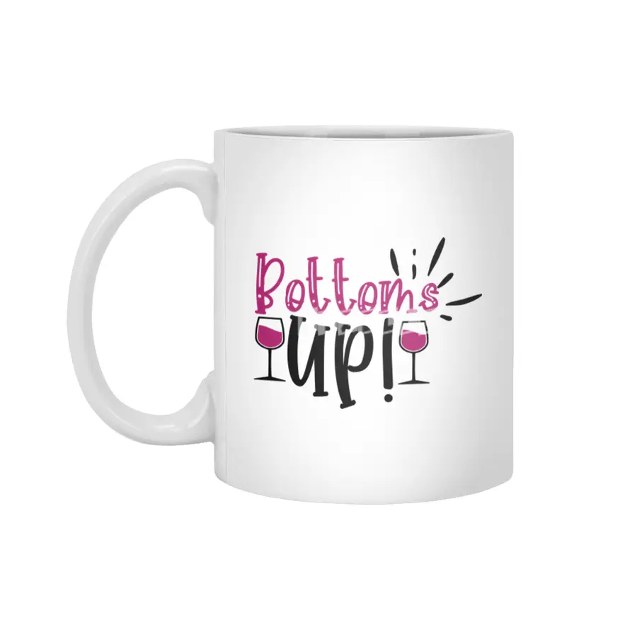 Most Lovely Bottoms Tup! Beyaz Kupa