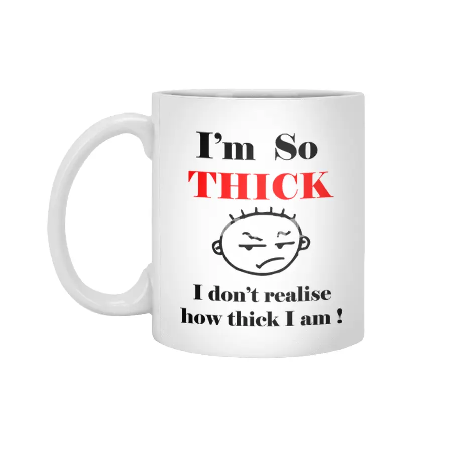 classroom insults - stupid Beyaz Kupa