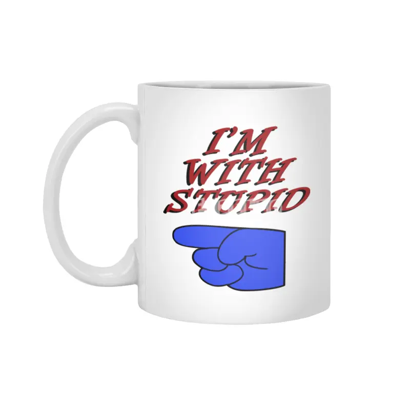 Todd is Stupid, and I'm With Him. Beyaz Kupa