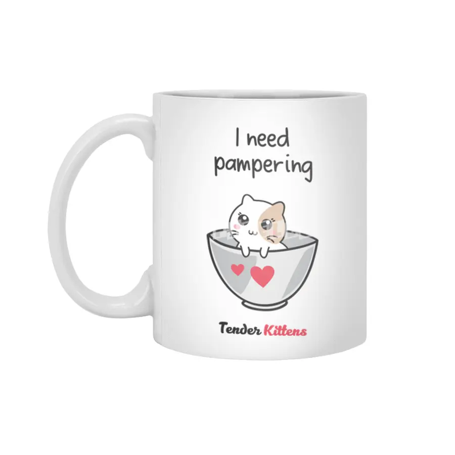 I need pampering Beyaz Kupa