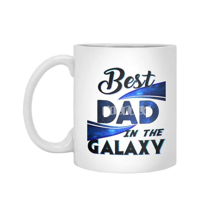 Best Dad in the Galaxy Beyaz Kupa