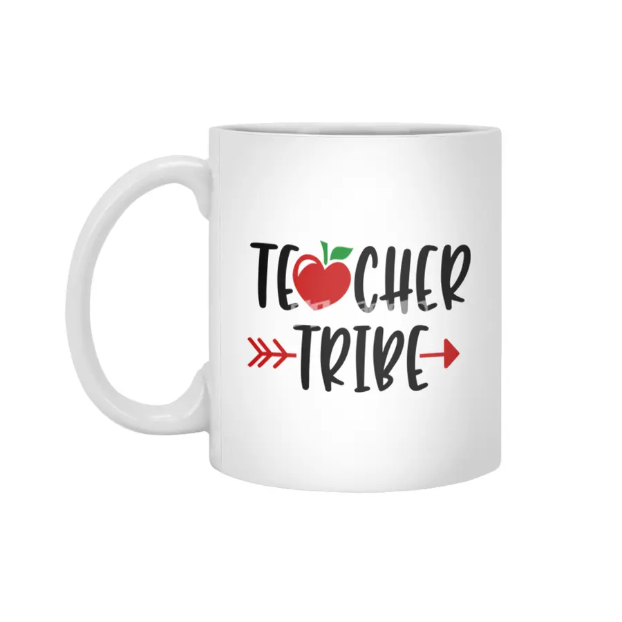 TEACHER TRIBE Beyaz Kupa