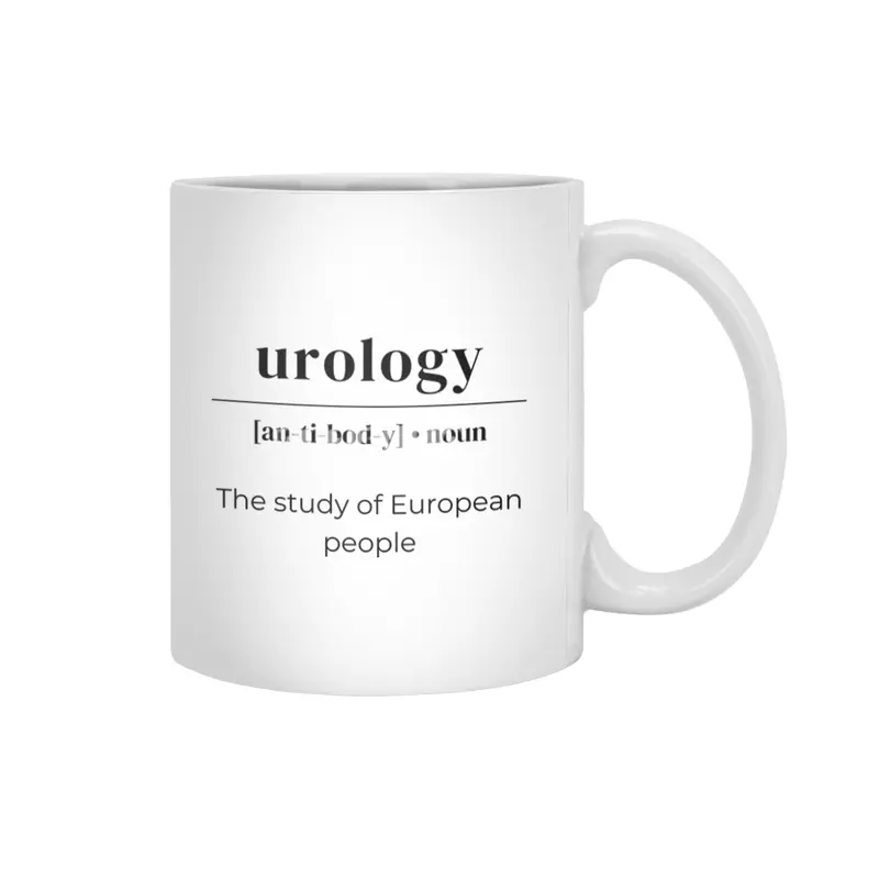 Urology Dictionary Definition - The Study Of European People Beyaz Kupa