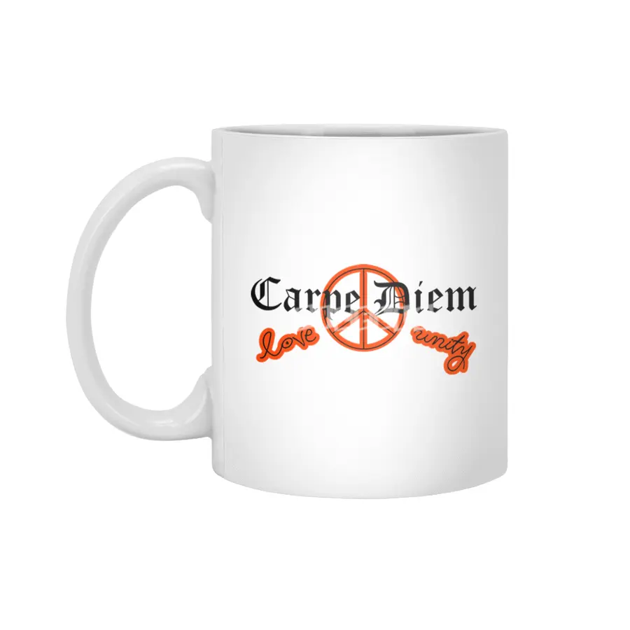Carpe Diem Beyaz Kupa