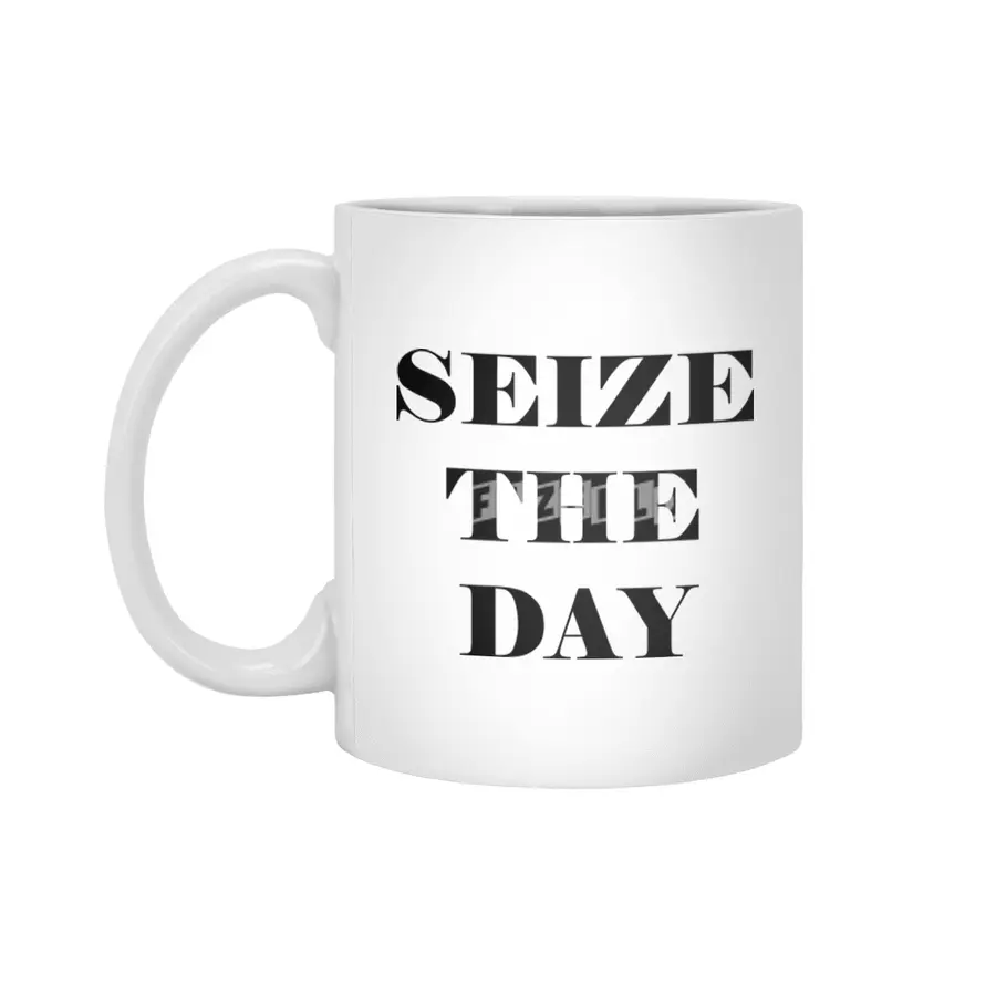 Use The Day Carpe Diem Gift Beyaz Kupa