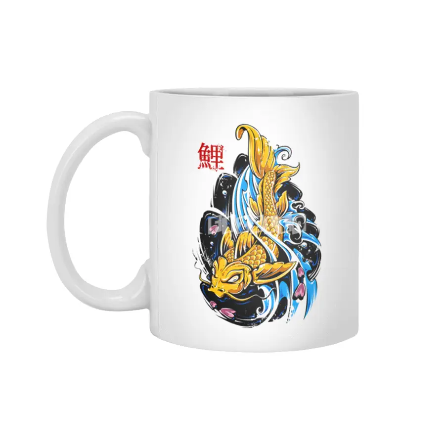 Koi fish Beyaz Kupa