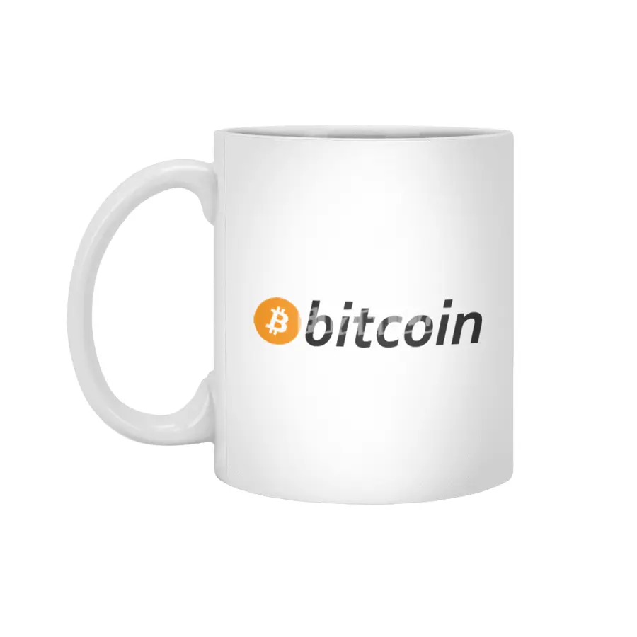 Bitcoin Art N22023 Beyaz Kupa