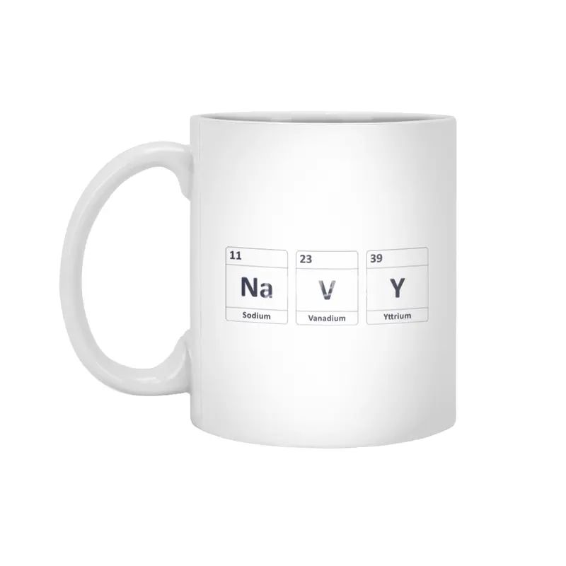 Navy Chemistry Beyaz Kupa