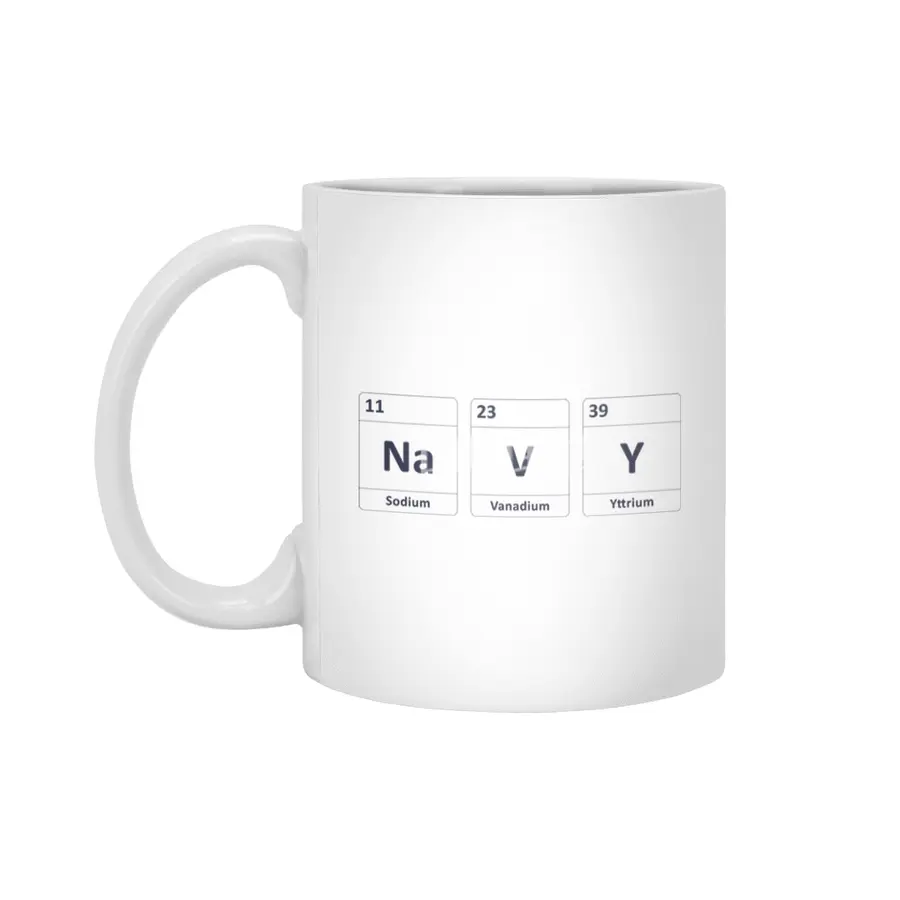 Navy Chemistry Beyaz Kupa