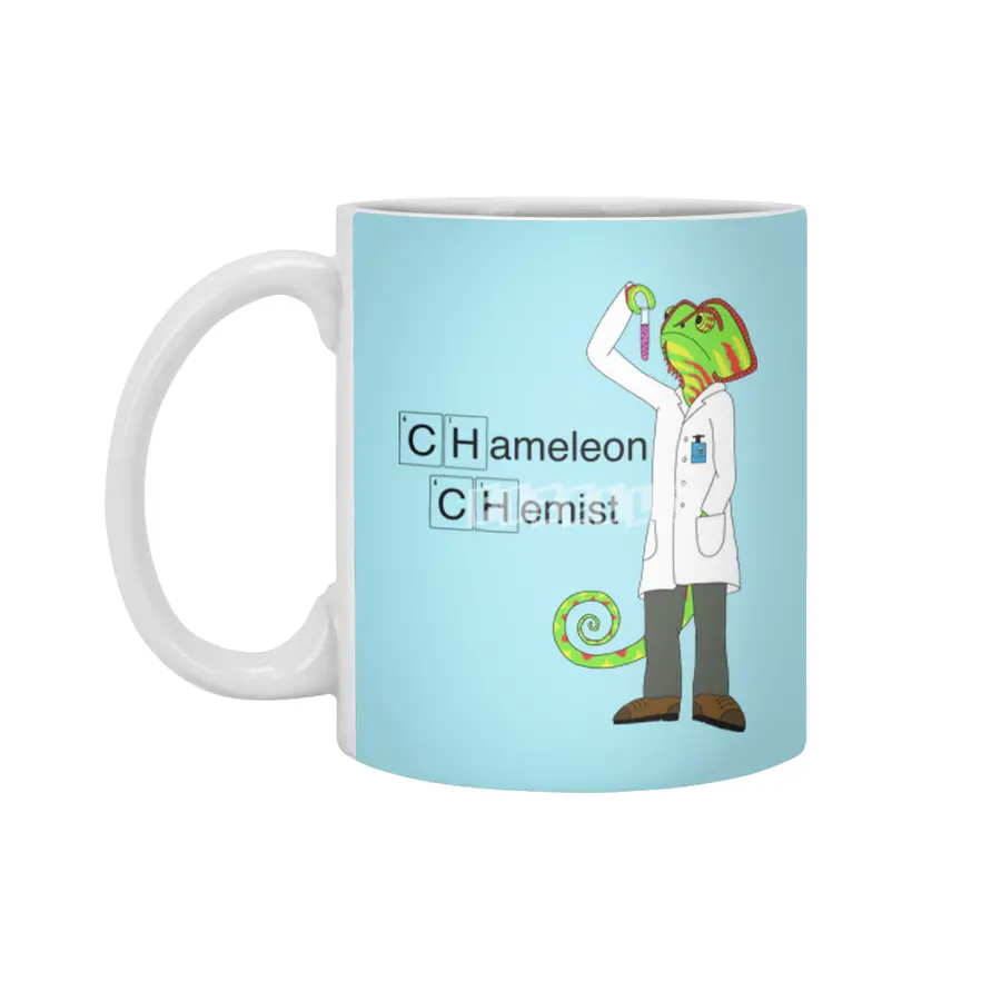 Chameleon Chemist Beyaz Kupa