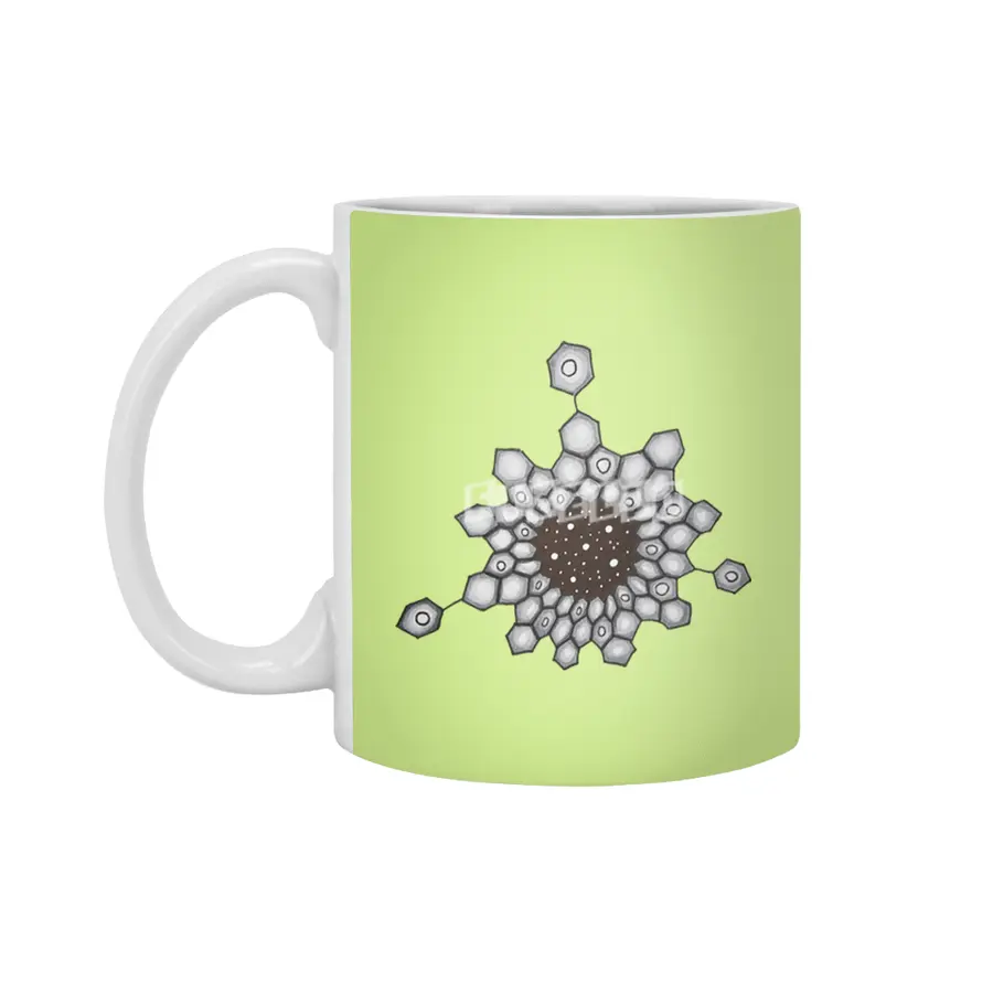 Organic Chemistry Aromatic Structure Space Stars Beyaz Kupa