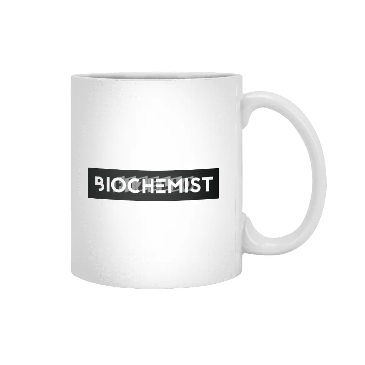 Biochemist In Black Beyaz Kupa