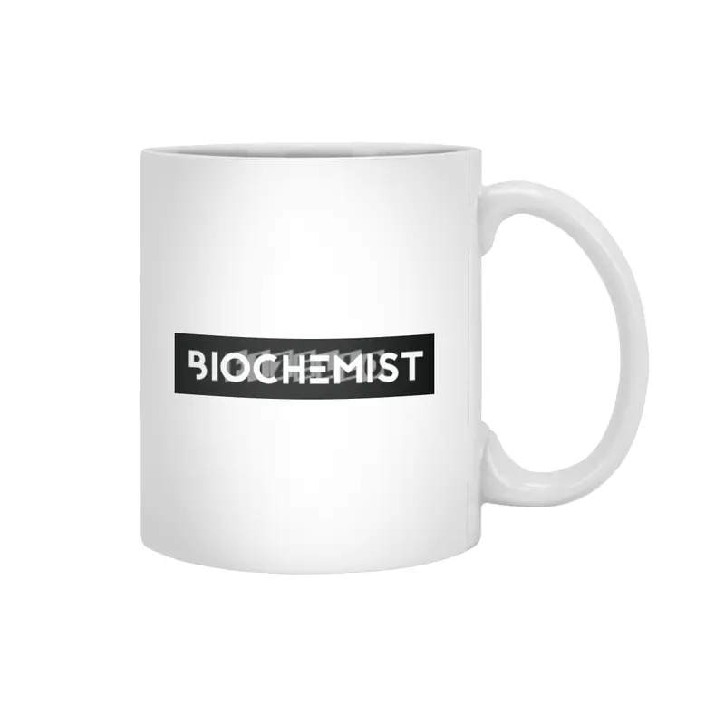 Biochemist In Black Beyaz Kupa