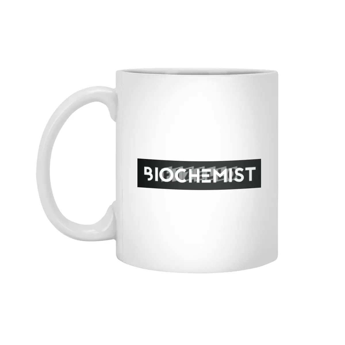 Biochemist In Black Beyaz Kupa