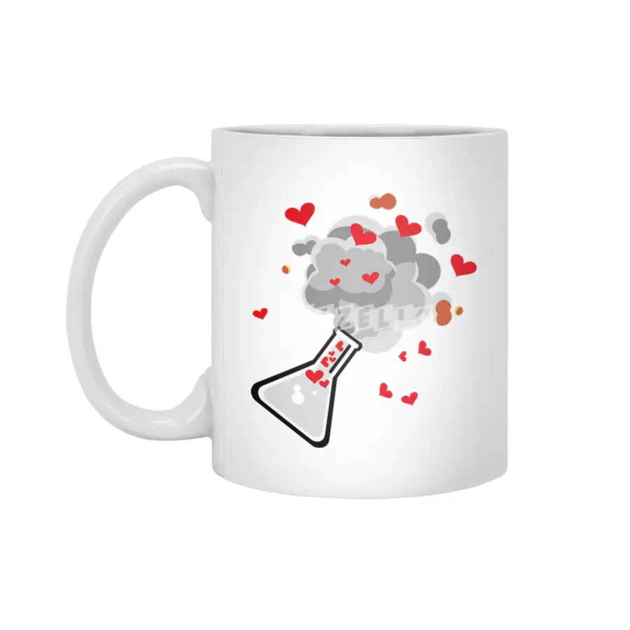 Chemist of love Beyaz Kupa