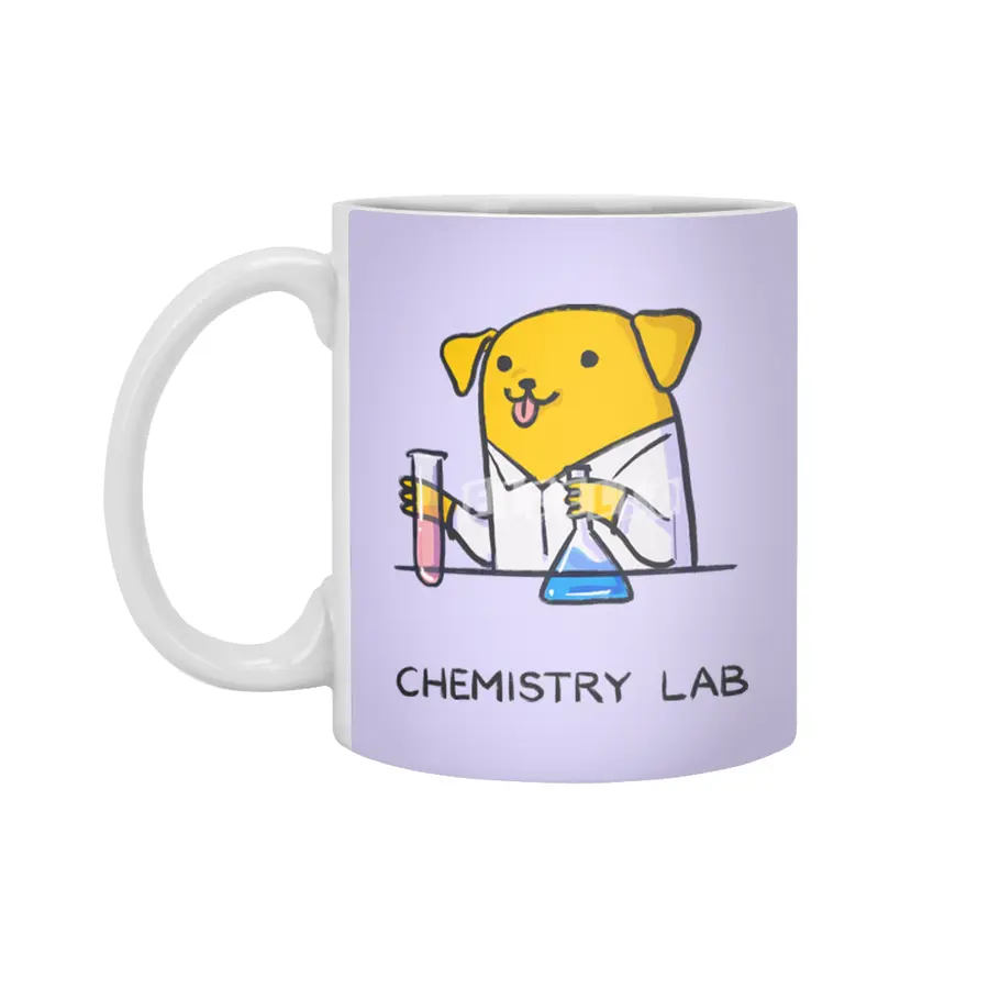 Chemistry Lab Beyaz Kupa