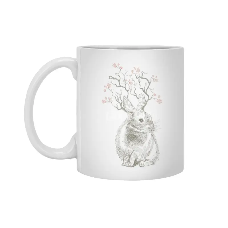 Forest Bunny Beyaz Kupa