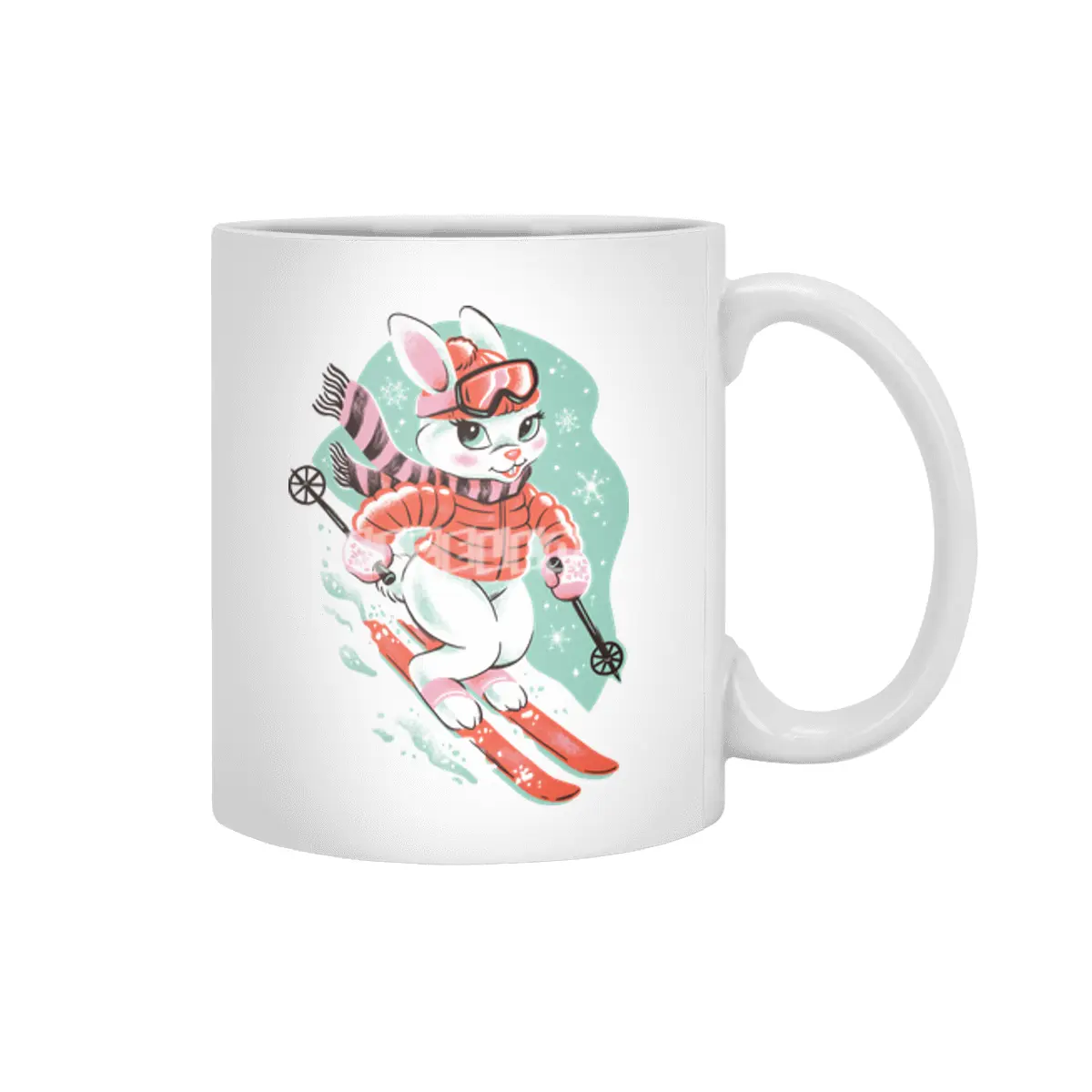 Ski Bunny Beyaz Kupa