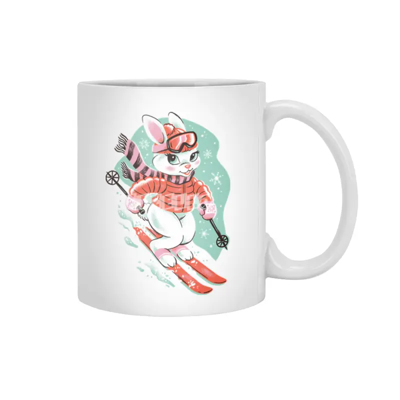 Ski Bunny Beyaz Kupa