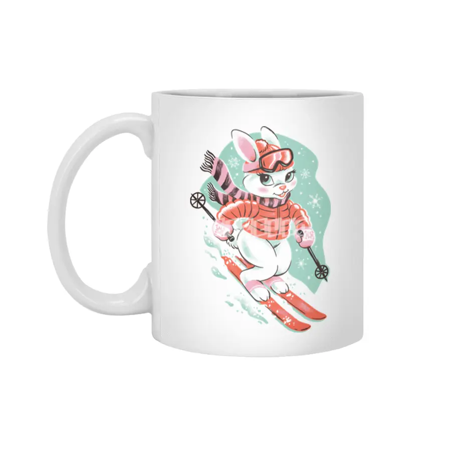 Ski Bunny Beyaz Kupa