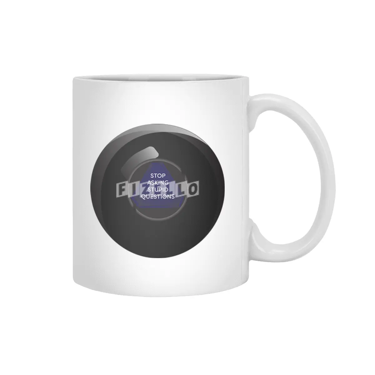 Sarcastic Magic 8 Ball Beyaz Kupa