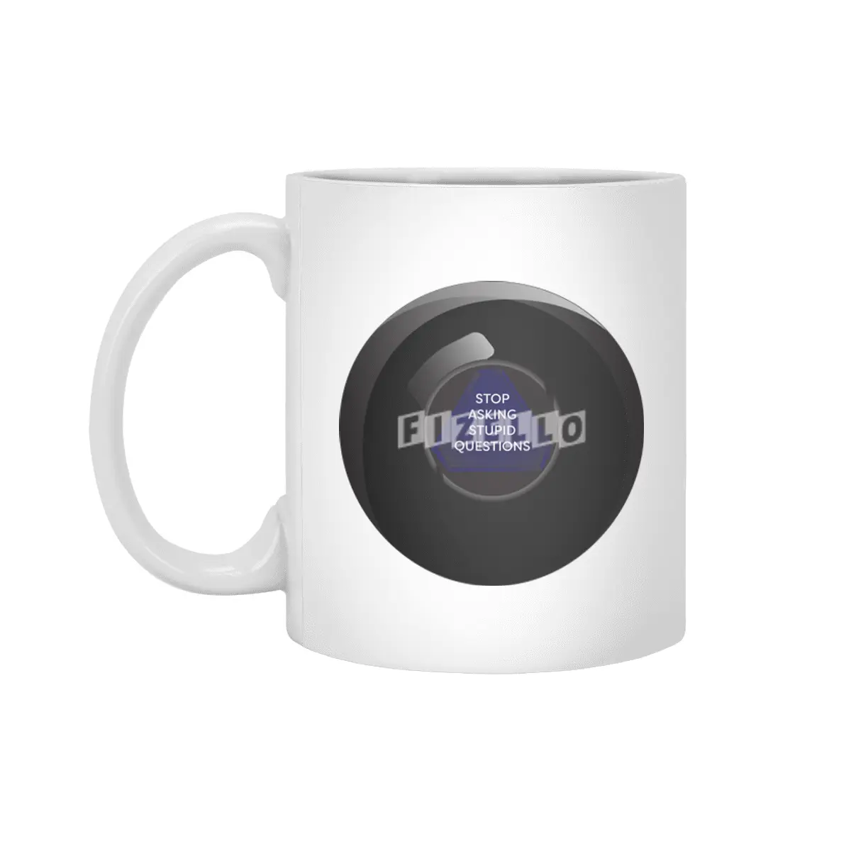 Sarcastic Magic 8 Ball Beyaz Kupa