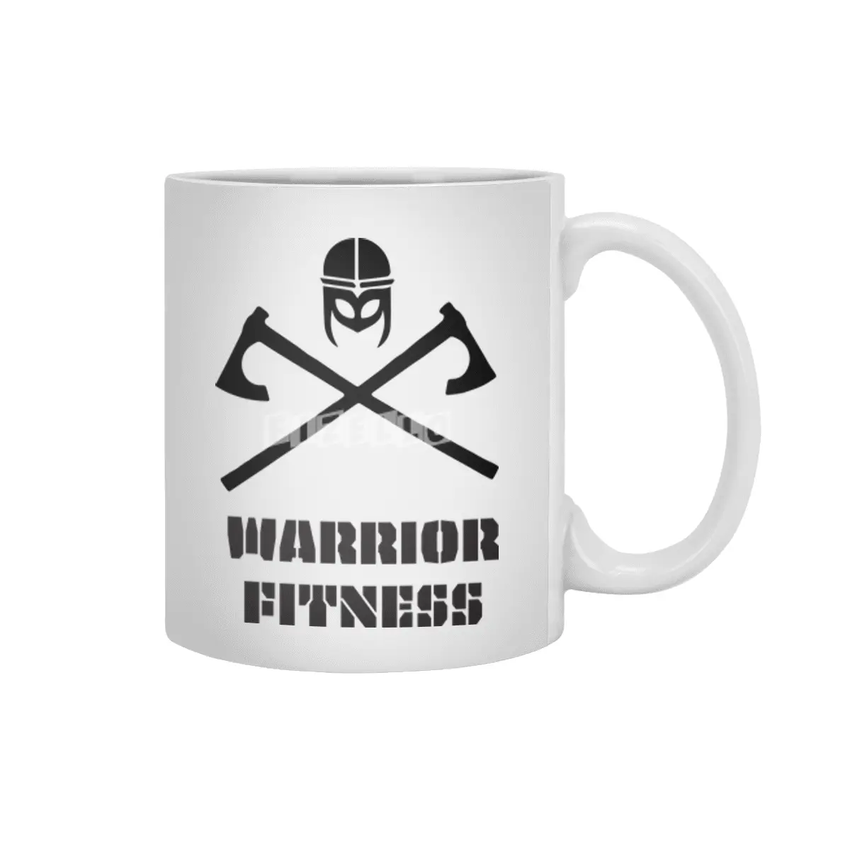 Warrior Fitness Beyaz Kupa