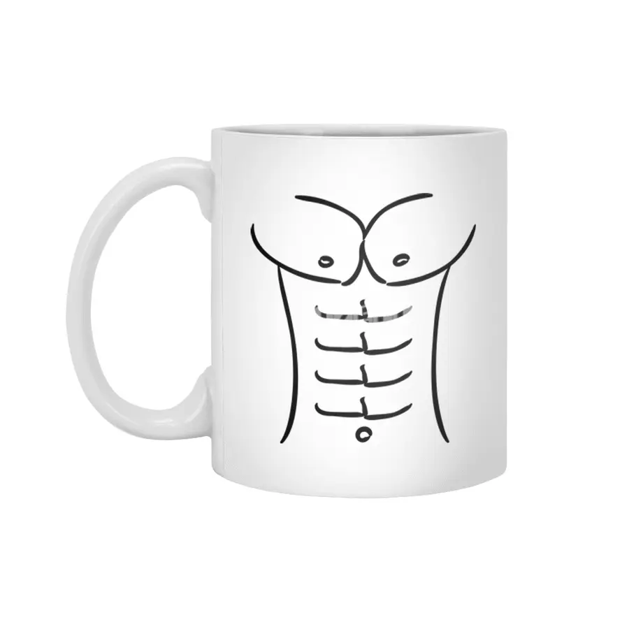 Fitness and bodybuilding design for various products. Beyaz Kupa