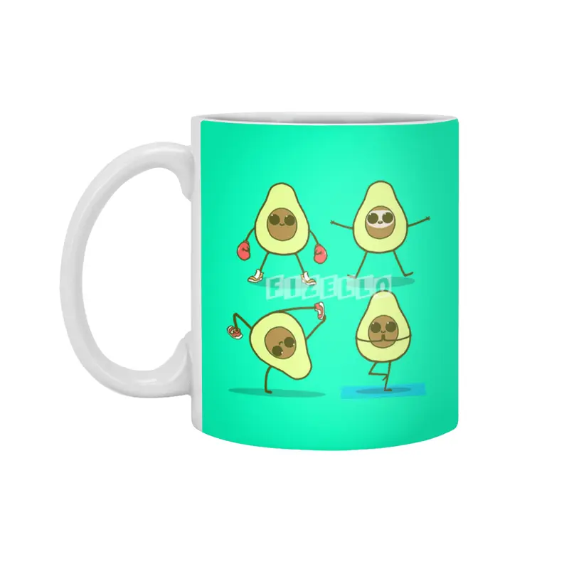 Avocado way of life Beyaz Kupa
