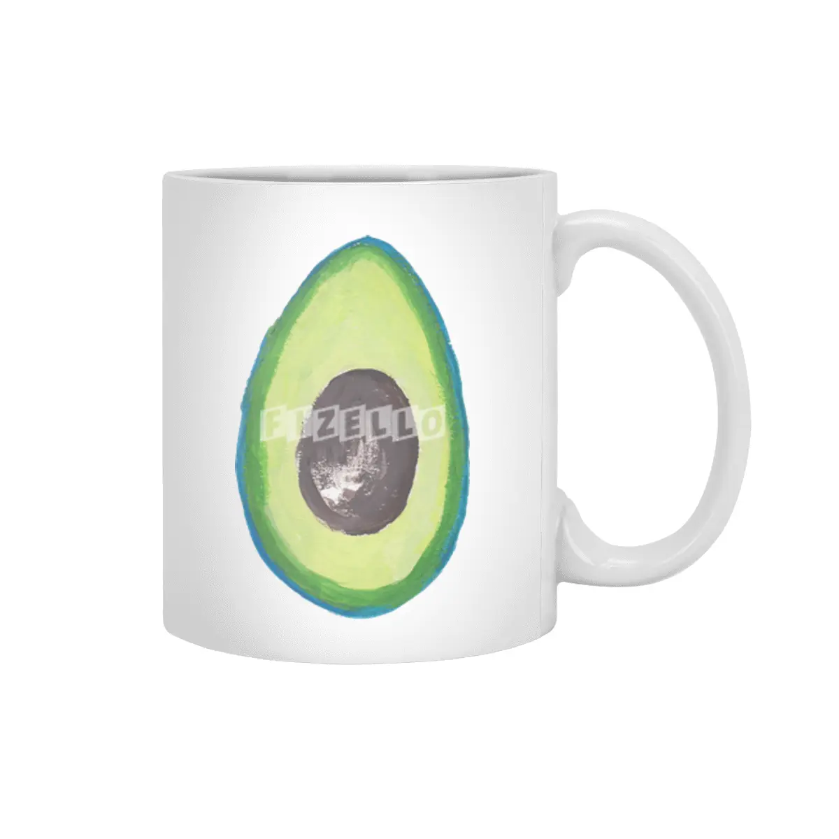 Avocado Beyaz Kupa