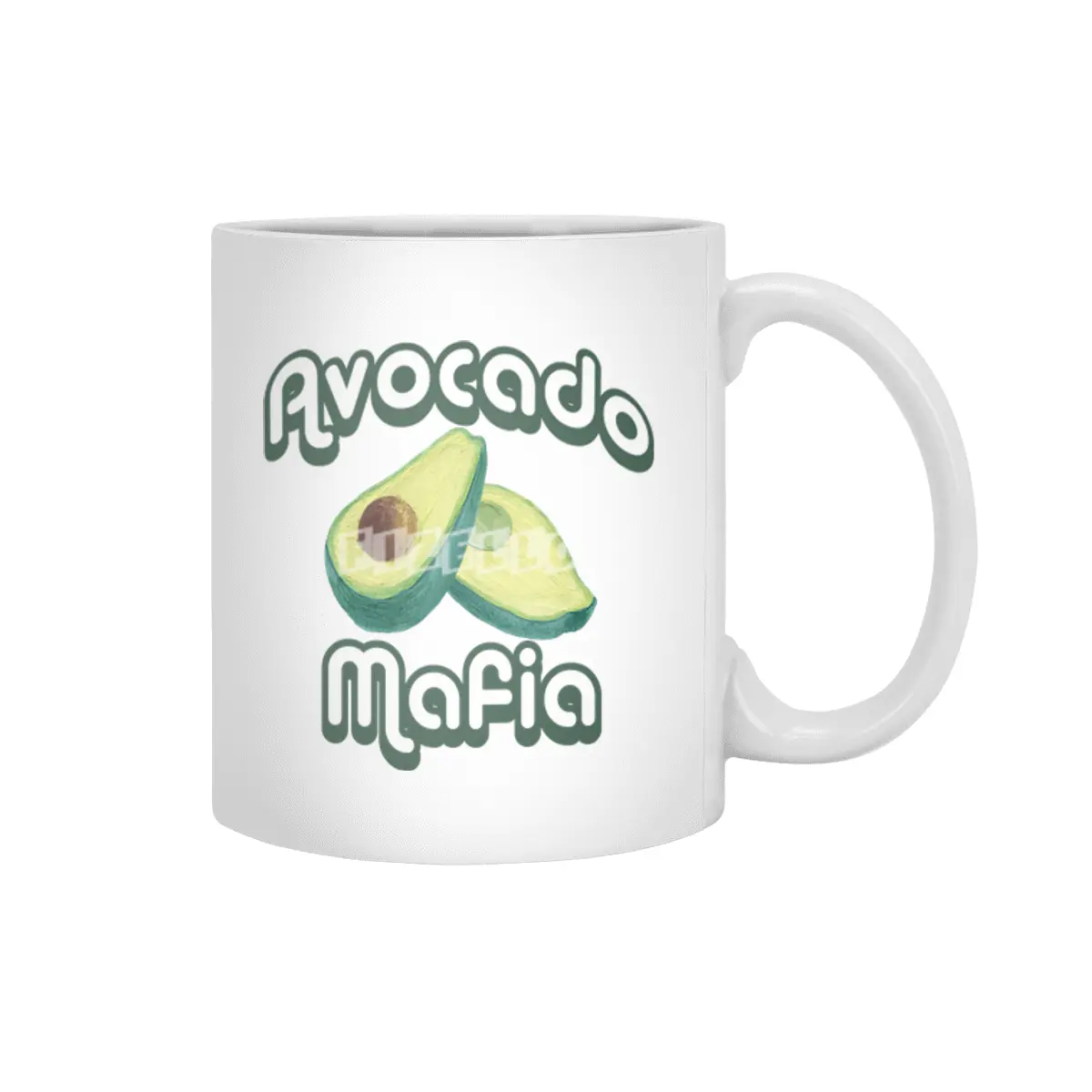avocado mafia Beyaz Kupa
