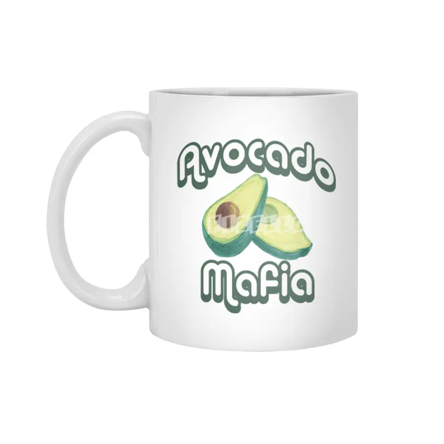 avocado mafia Beyaz Kupa