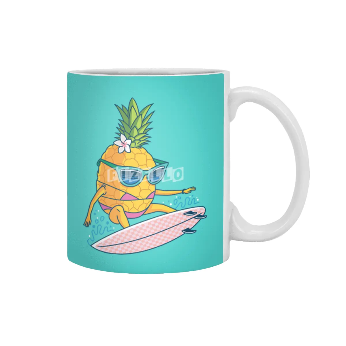 Pointy Break Pineapple Beyaz Kupa
