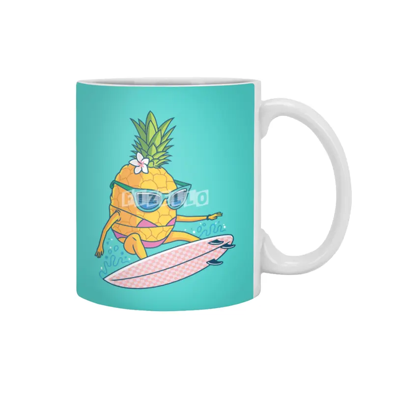 Pointy Break Pineapple Beyaz Kupa