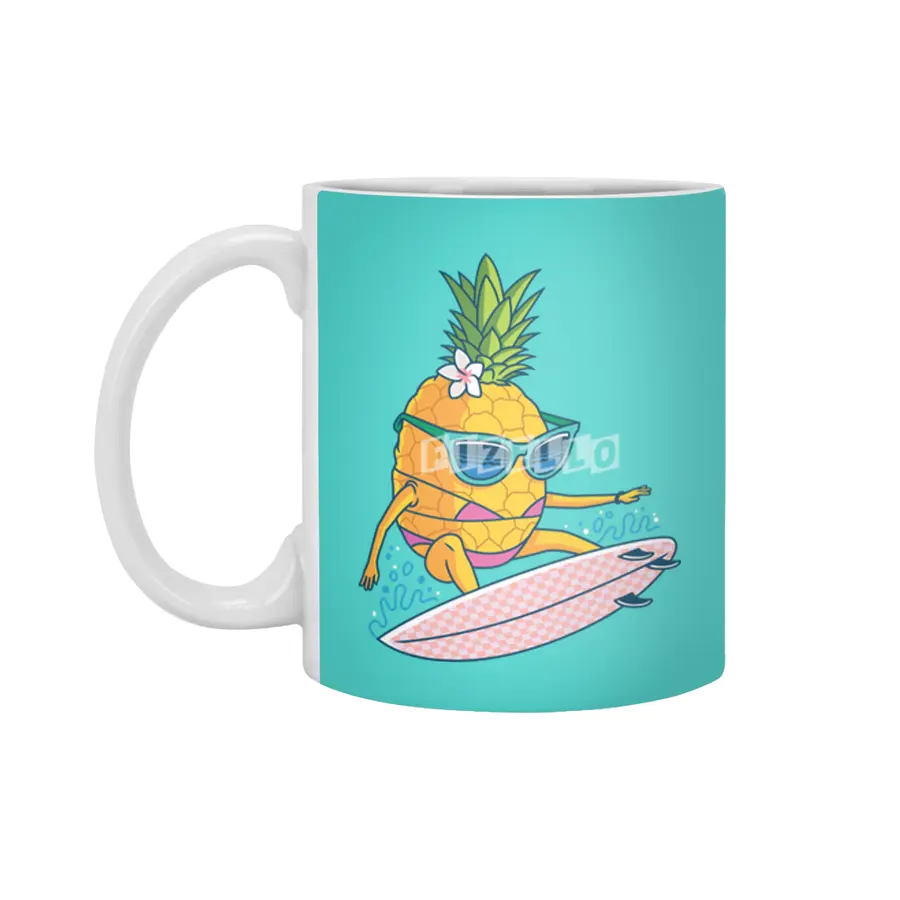 Pointy Break Pineapple Beyaz Kupa