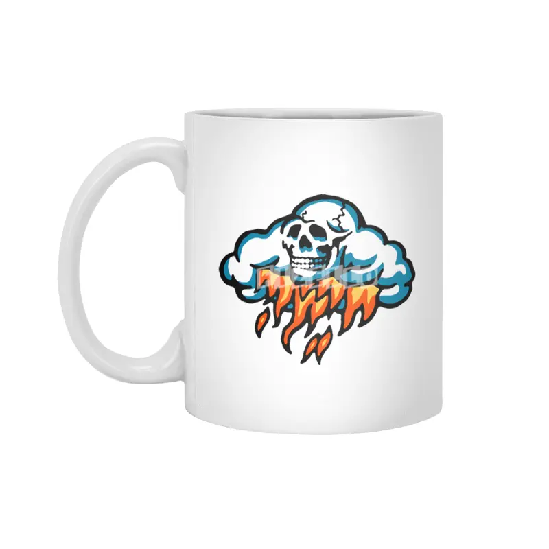 Hate Cloud Beyaz Kupa