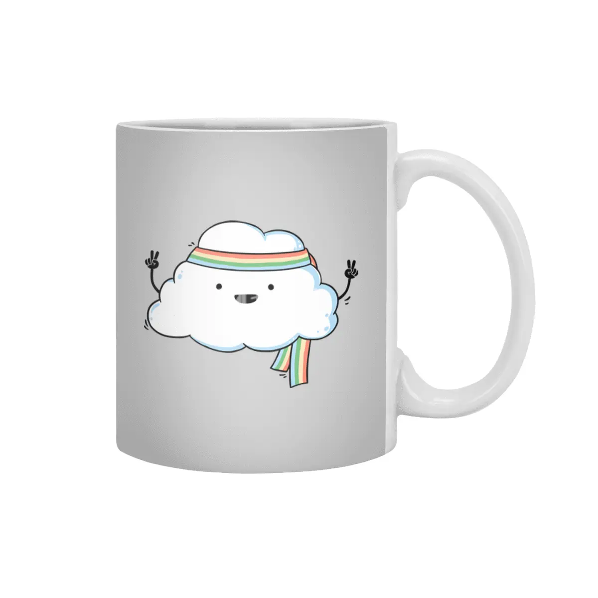 Hippie Cloud Beyaz Kupa