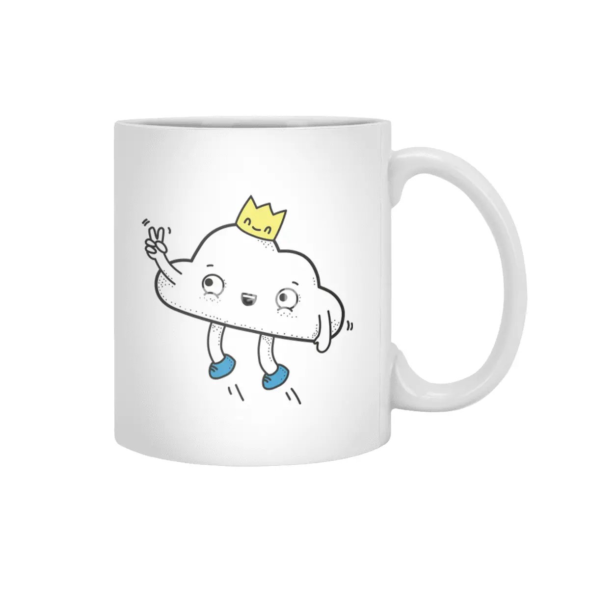 happy little cloud Beyaz Kupa