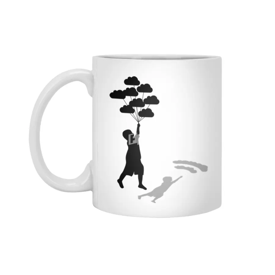 Wireless Cloud Beyaz Kupa